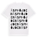 Äsphöjden ordlek t-shirt