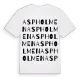 Aspholmen ordlek t-shirt