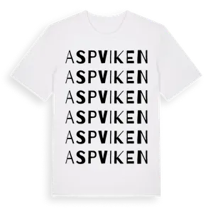 Aspviken ordlek t-shirt – ekologisk bomull t-shirt från Pinshirt