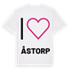 Jag älskar Åstorp t-shirt stort tryck