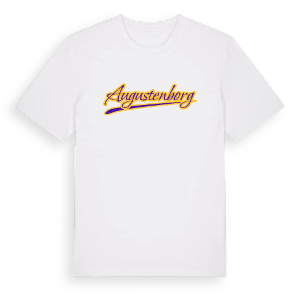 Augustenborg baseball t-shirt – ekologisk bomull t-shirt från Pinshirt