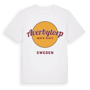 Averbytorp cirkel t-shirt – ekologisk bomull t-shirt från Pinshirt