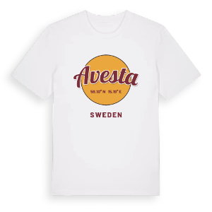 Avesta cirkel t-shirt – ekologisk bomull t-shirt från Pinshirt