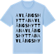 Blue Soul t-shirt med Avlångshyttan ordlek t-shirt