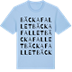 Blue Soul t-shirt med Bäckafallet ordlek t-shirt