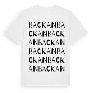 Backan ordlek t-shirt – ekologisk bomull t-shirt från Pinshirt