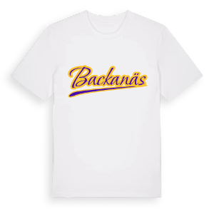 Backanäs baseball t-shirt – ekologisk bomull t-shirt från Pinshirt