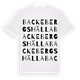 Backebergshälla ordlek t-shirt
