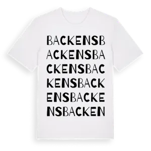 Backens ordlek t-shirt – ekologisk bomull t-shirt från Pinshirt