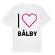 Jag älskar Bålby t-shirt stort tryck