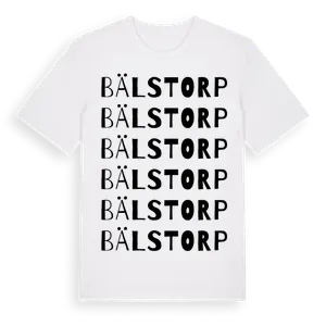 Bälstorp ordlek t-shirt – ekologisk bomull t-shirt från Pinshirt
