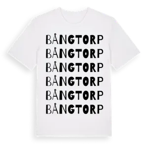 Bångtorp ordlek t-shirt – ekologisk bomull t-shirt från Pinshirt