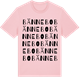 Pink Cotton t-shirt med Bännebo ordlek t-shirt