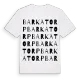 Barkatorp ordlek t-shirt