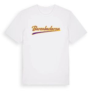 Baronbackarna baseball t-shirt – ekologisk bomull t-shirt från Pinshirt