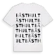 Bästhult ordlek t-shirt