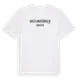 White t-shirt med Bastlandsängen i Sverige t-shirt