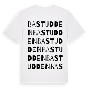 Bastudden ordlek t-shirt – ekologisk bomull t-shirt från Pinshirt