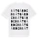 Båtgården ordlek t-shirt