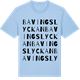 Blue Soul t-shirt med Bavingslyckan ordlek t-shirt