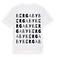 Bergaby ordlek t-shirt
