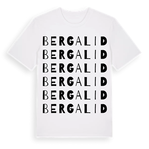 Bergalid ordlek t-shirt – ekologisk bomull t-shirt från Pinshirt