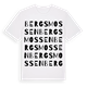 Bergsmossen ordlek t-shirt