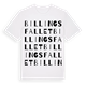 Billingsfallet ordlek t-shirt