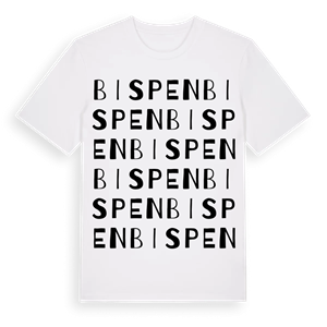 Bispen ordlek t-shirt – ekologisk bomull t-shirt från Pinshirt