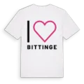 Jag älskar Bittinge t-shirt stort tryck