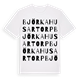 Björka husartorp ordlek t-shirt