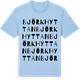 Blue Soul t-shirt med Björkhyttan ordlek t-shirt