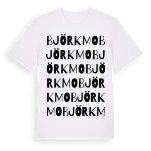 Björkmo ordlek t-shirt – ekologisk bomull t-shirt från Pinshirt