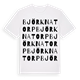 Björknatorp ordlek t-shirt