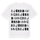 Björndammen ordlek t-shirt