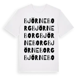 Björneborg ordlek t-shirt – ekologisk bomull t-shirt från Pinshirt