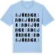Blue Soul t-shirt med Björngrind ordlek t-shirt
