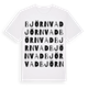 Björnvad ordlek t-shirt