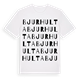 Bjurhulta ordlek t-shirt