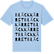 Blue Soul t-shirt med Bläckkärret ordlek t-shirt