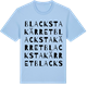 Blue Soul t-shirt med Blackstakärret ordlek t-shirt