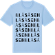 Blue Soul t-shirt med Blåsåsen ordlek t-shirt