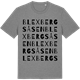 Mid Heather Gray t-shirt med Blexbergsåsen ordlek t-shirt