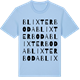Blue Soul t-shirt med Blixterboda ordlek t-shirt