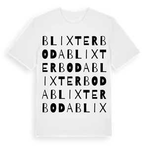 Blixterboda ordlek t-shirt – ekologisk bomull t-shirt från Pinshirt