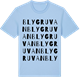 Blue Soul t-shirt med Blygruvan ordlek t-shirt
