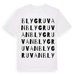 Blygruvan ordlek t-shirt – ekologisk bomull t-shirt från Pinshirt