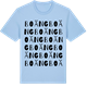 Blue Soul t-shirt med Boäng ordlek t-shirt
