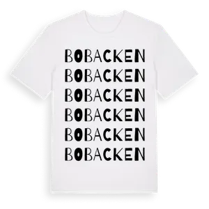 Bobacken ordlek t-shirt – ekologisk bomull t-shirt från Pinshirt