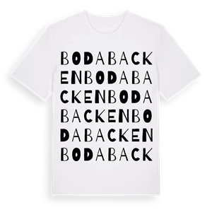 Bodabacken ordlek t-shirt – ekologisk bomull t-shirt från Pinshirt